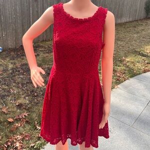 The City Studio, red women's dress size 11